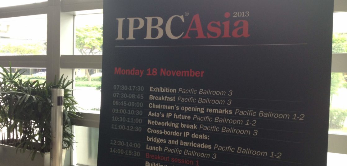 Ip Business Congress Asia 2013 In Singapore Seiryu Ip